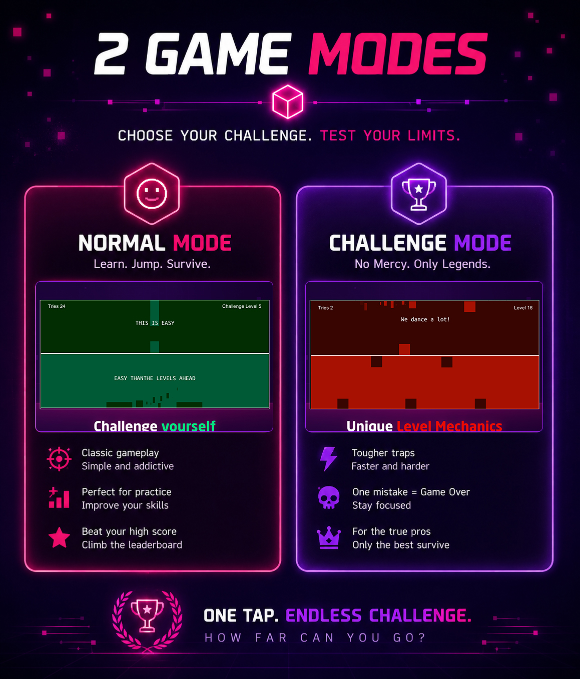 One Tap Hell Game Modes